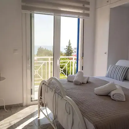 Nyaraló Le Petit Refuge 2 Floor Maisonette With Seaview Arhángelosz